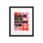 WASTING TIME Framed Art Print Gallery Image 5