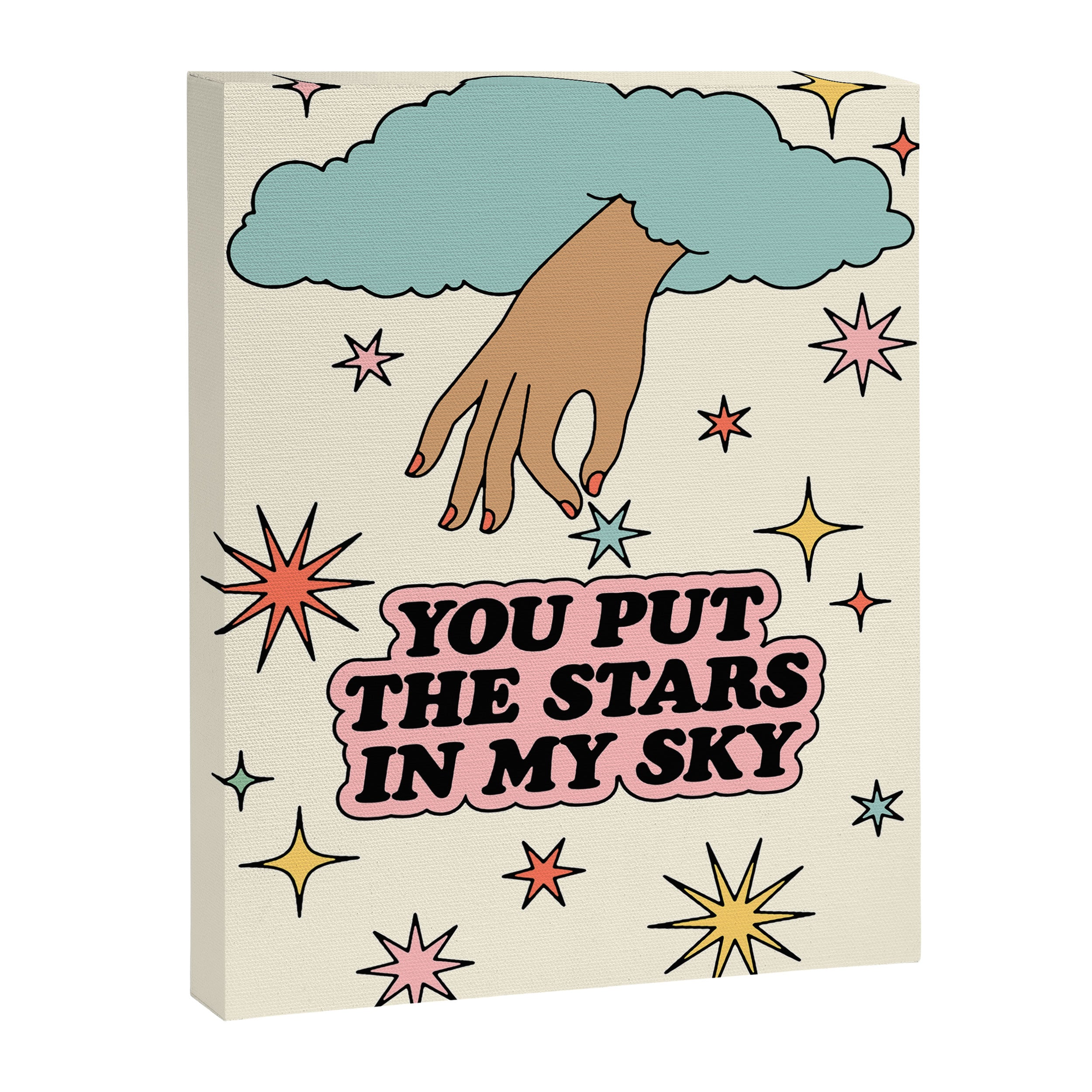 You Put The Stars In My Sky Canvas Print Gallery Image 6