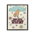 You Put The Stars In My Sky Framed Canvas Print Gallery Image 6