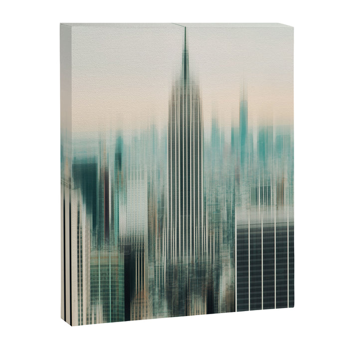 Abstract Empire - New York Photography Canvas Print Gallery Image 1