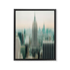 Abstract Empire - New York Photography Framed Canvas Print Gallery Image 6