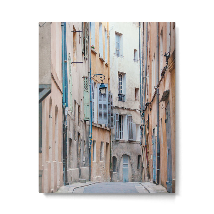 Aix-en-Provence Street #1, French Riviera Metal Print Gallery Image 1