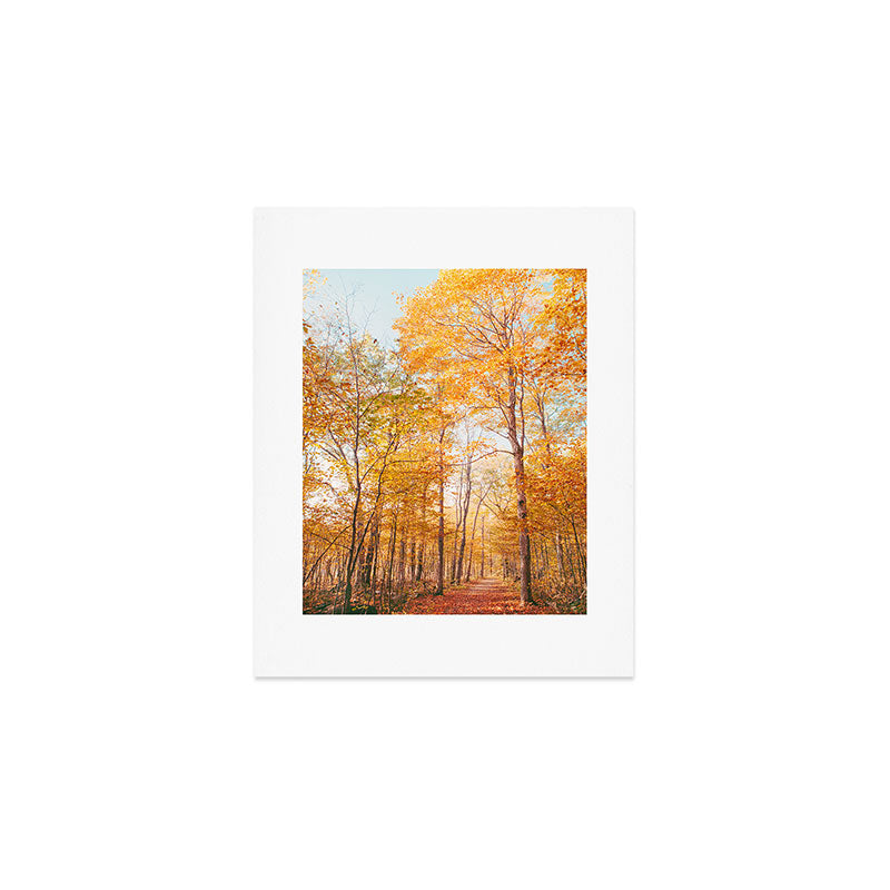 Autumn Glory - Nature, Fall Forest Landscape Photography Art Print Gallery Image 1
