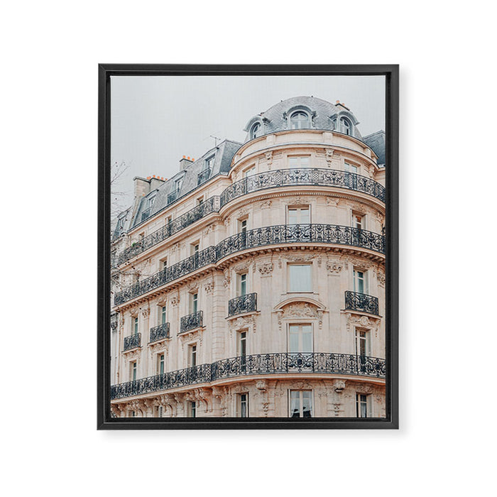 Belle Paris - France Travel Photography Print, Architecture Framed Canvas Print Gallery Image 1