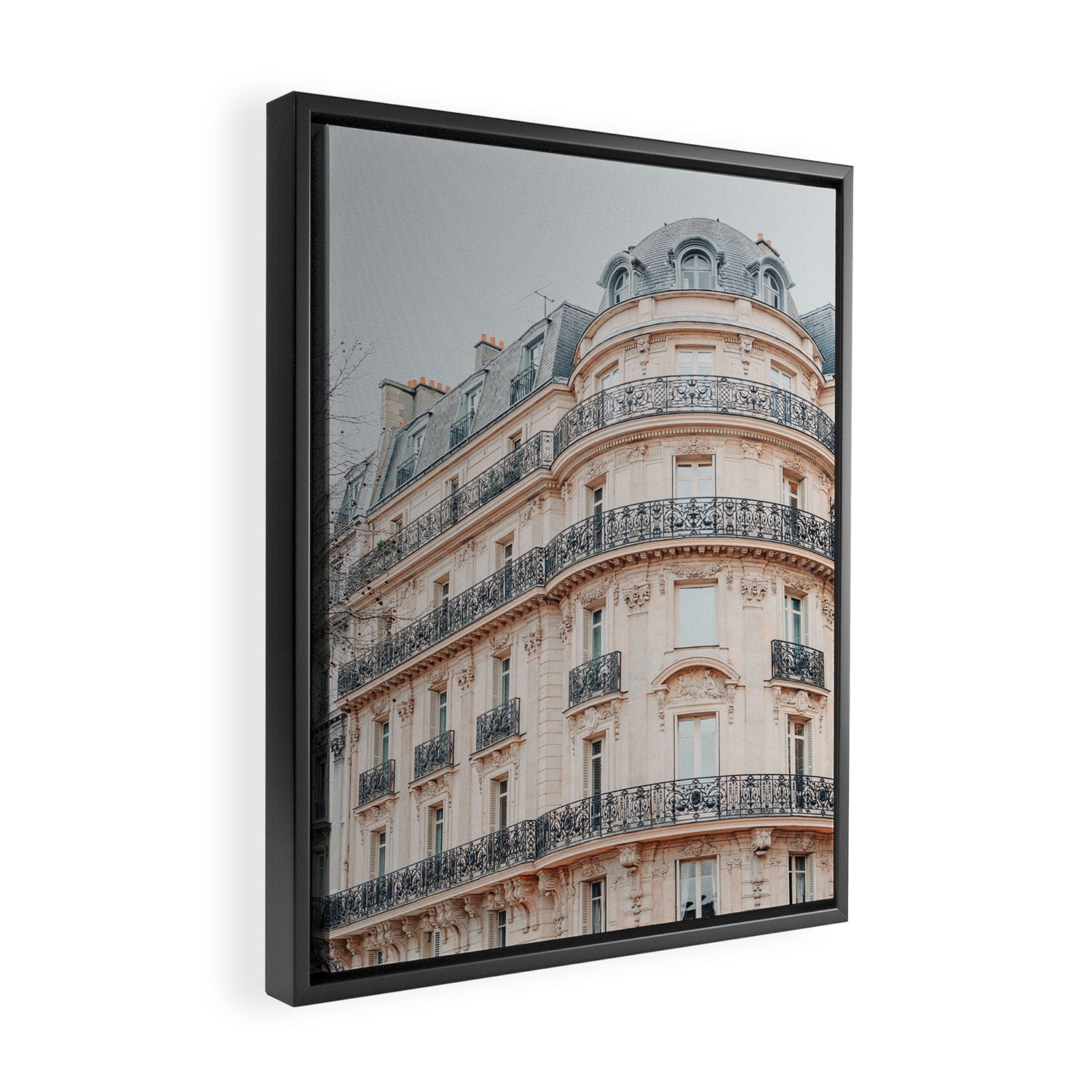 Belle Paris - France Travel Photography Print, Architecture Framed Canvas Print Gallery Image 2