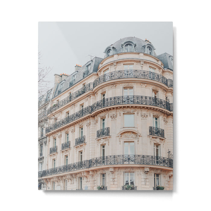 Belle Paris - France Travel Photography Print, Architecture Metal Print Gallery Image 1