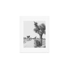 Black and White Cactus - Joshua Tree Art Print Gallery Image 1