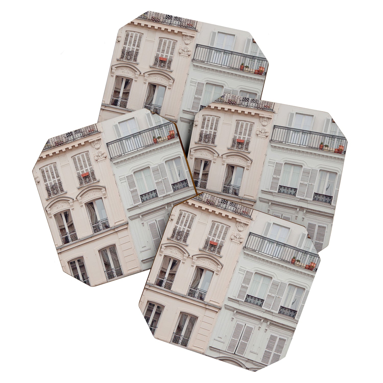 Bonjour Montmartre - Paris Architecture, Travel Photography Coaster Gallery Image 1