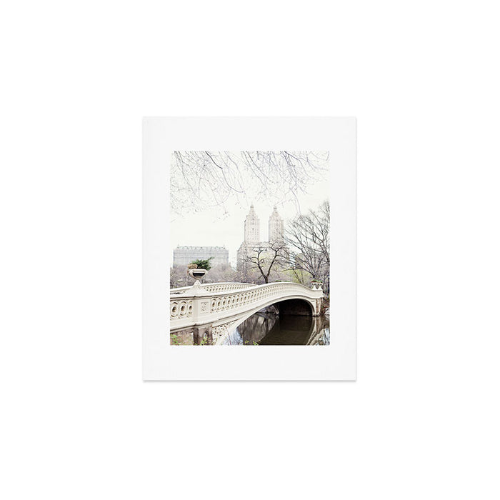 Bow Bridge in Central Park - Travel Photography, New York Art Print Gallery Image 1