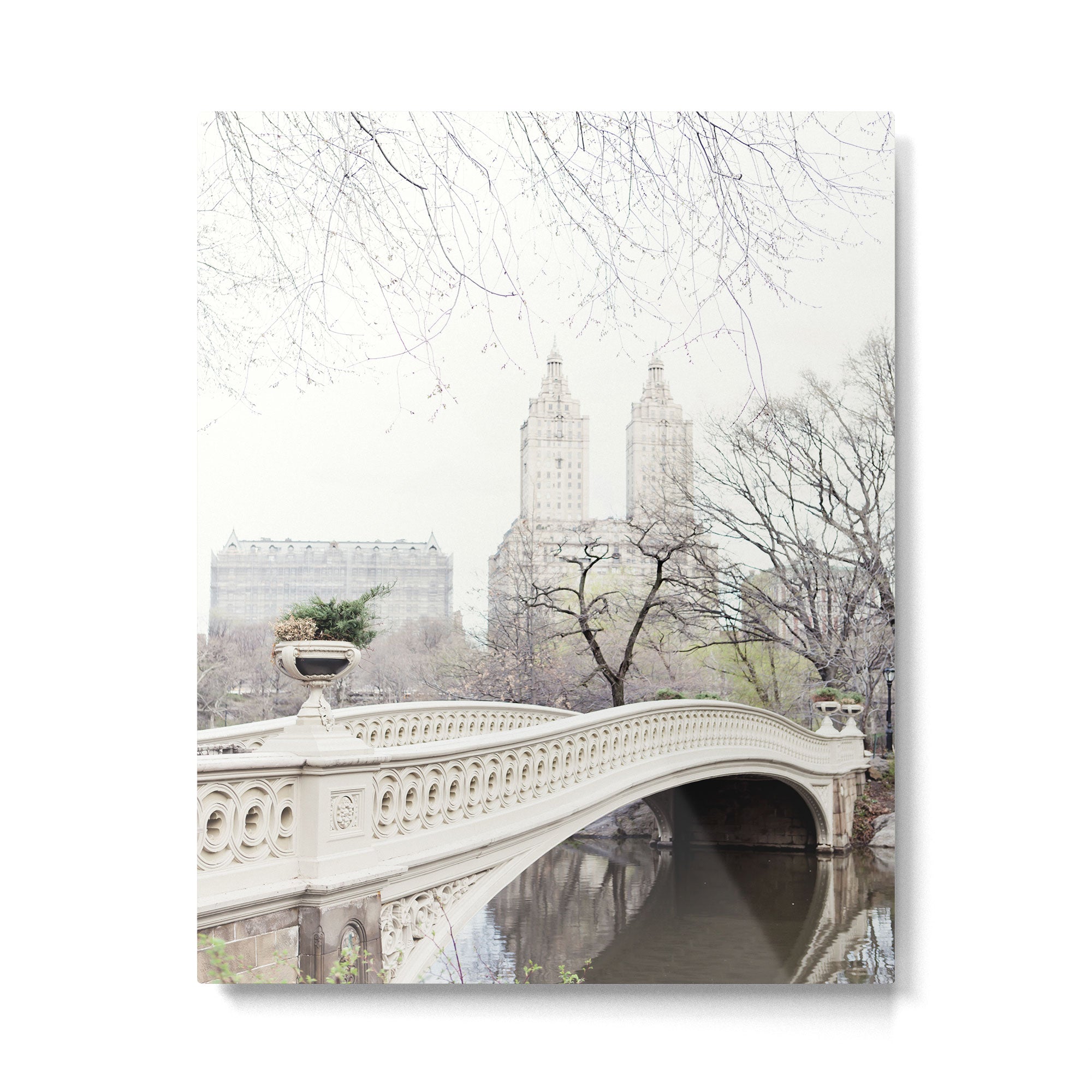 Bow Bridge in Central Park - Travel Photography, New York Metal Print Gallery Image 4
