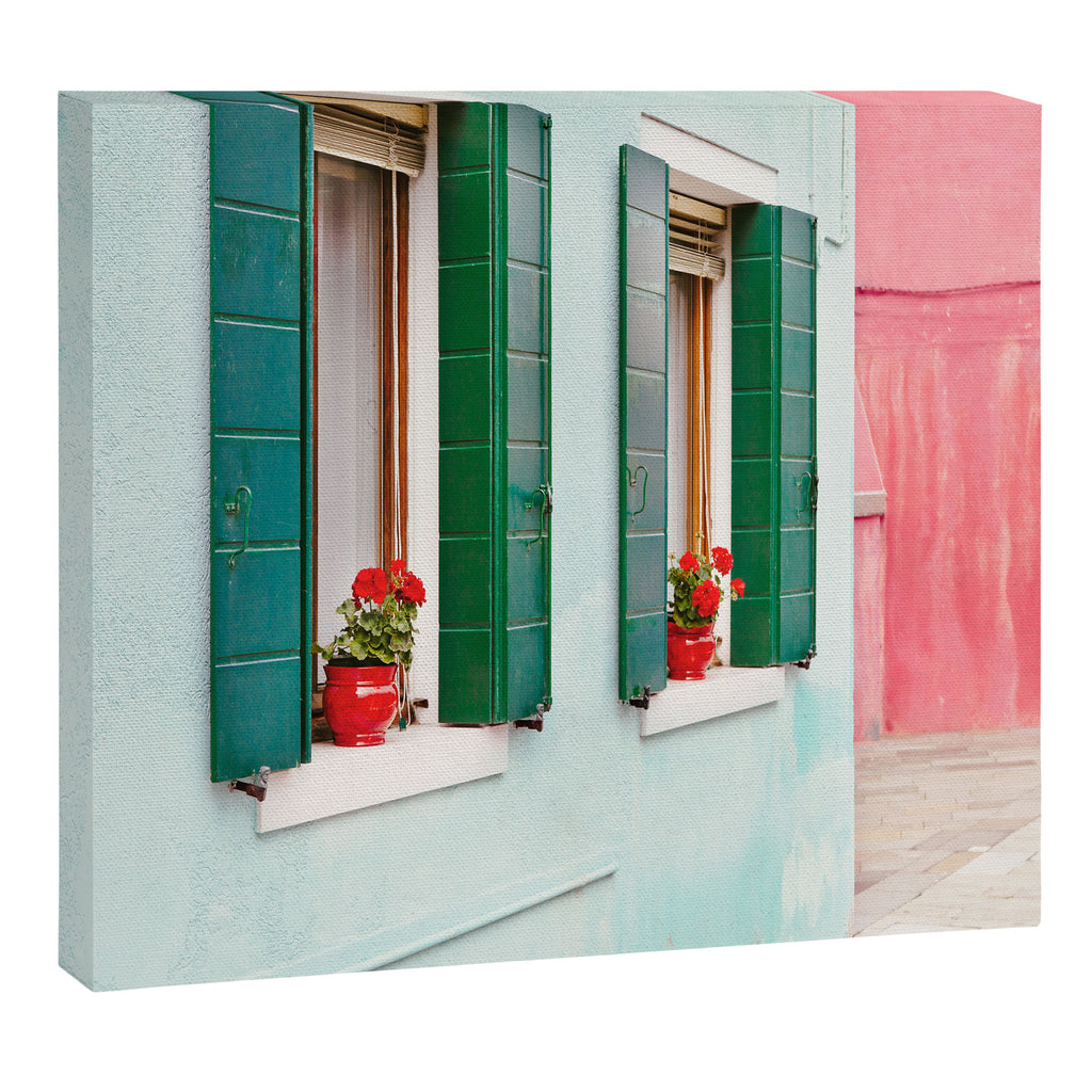 Burano Pastels - Venice Italy Canvas Print Gallery Image 6