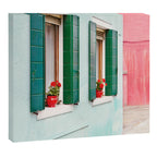 Burano Pastels - Venice Italy Canvas Print Gallery Image 6