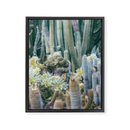 Cactus Garden #4 - Boho Botanical Framed Canvas Print Gallery Image 6