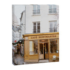 Cafe Montmartre | Paris Art Print | Travel Photography Canvas Print Gallery Image 6