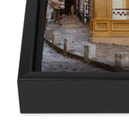 Cafe Montmartre | Paris Art Print | Travel Photography Framed Canvas Print Gallery Image 3