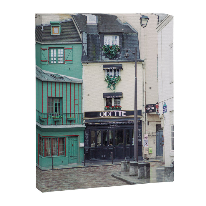 Cafe Odette - Left Bank Parisian Cafe Canvas Print Gallery Image 1