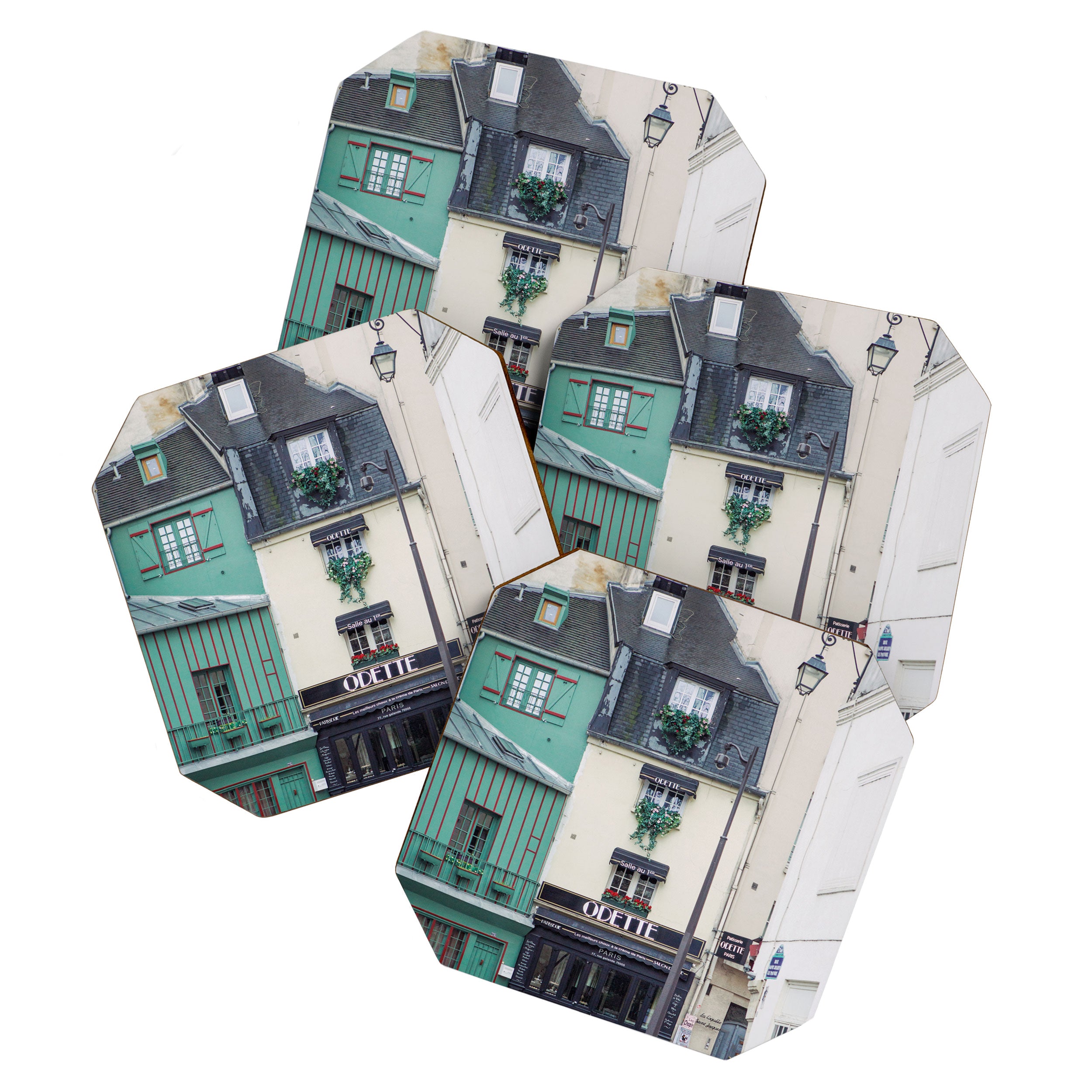 Cafe Odette - Left Bank Parisian Cafe Coaster Gallery Image 1