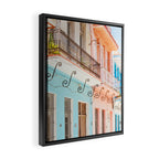 Caribbean Color - Havana Cuba Travel Photography Framed Canvas Print Gallery Image 2