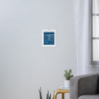 Classic Blue Door in Paris, Architecture Photography Art Print Gallery Image 3