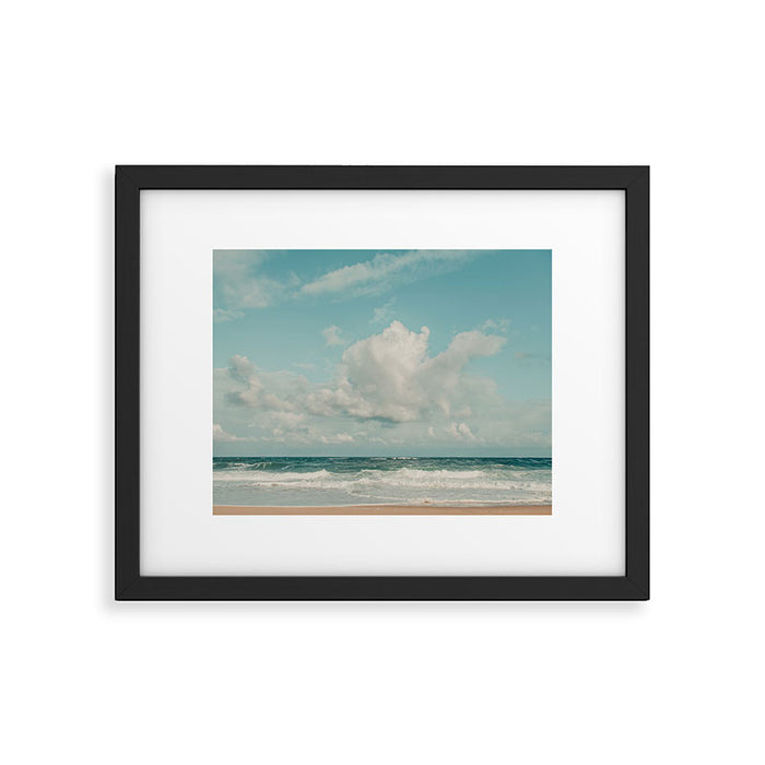 Clouds Over Zuma Beach Framed Art Print Gallery Image 1