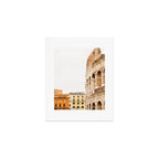 Colosseum - Rome Italy Architecture, Travel Photography Art Print Gallery Image 1