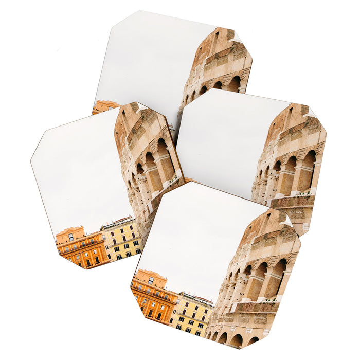 Colosseum - Rome Italy Architecture, Travel Photography Coaster Gallery Image 1