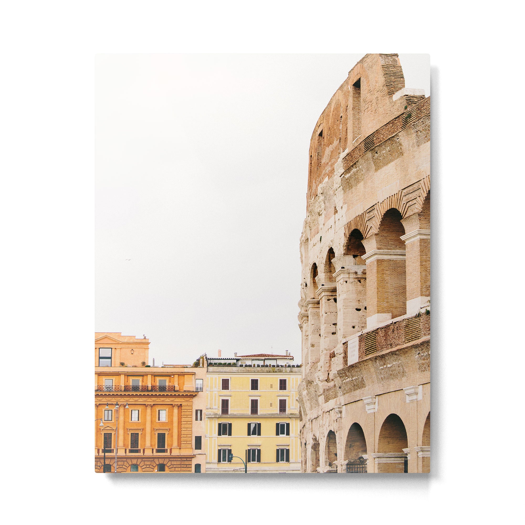 Colosseum - Rome Italy Architecture, Travel Photography Metal Print Gallery Image 6