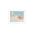 Cotton Candy Clouds - Nature Photography Art Print, Pastel Art Print Gallery Image 1