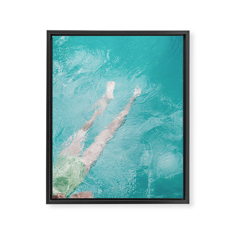 Deep End Framed Canvas Print Gallery Image 6