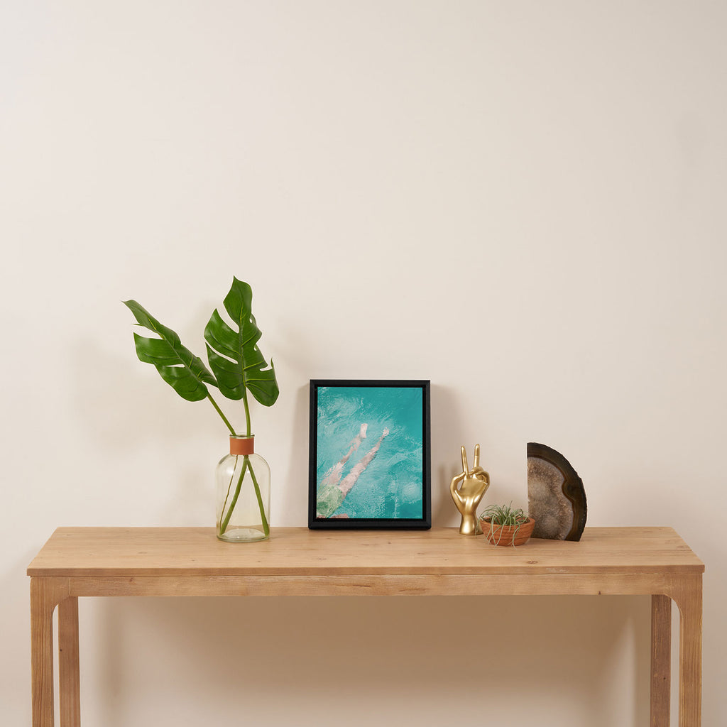 Deep End Framed Canvas Print Gallery Image 4