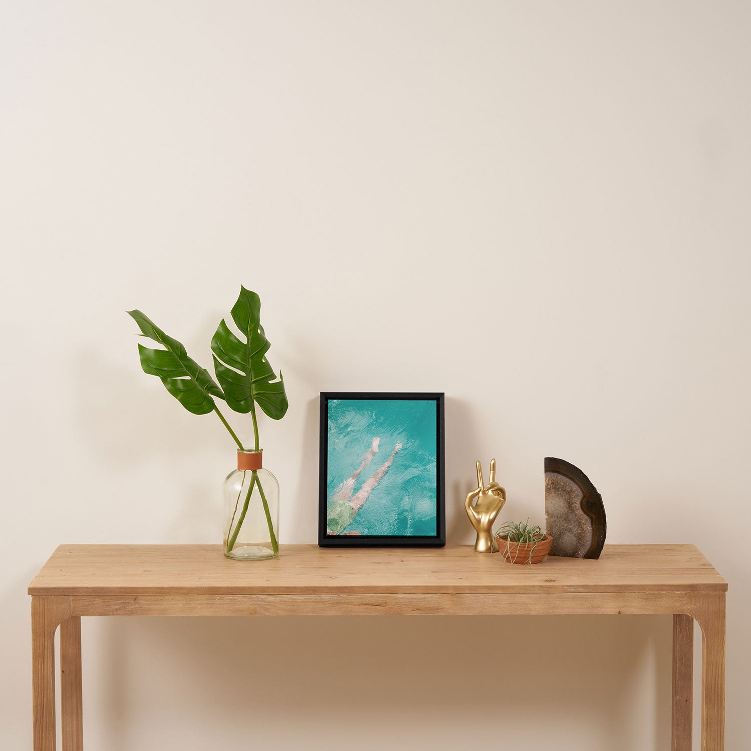 Deep End Framed Canvas Print Gallery Image 4
