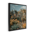 Desert Oasis - California Cactus Garden, Nature, Landscape Photography Framed Canvas Print Gallery Image 2