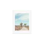Desert Path - Joshua Tree Landscape, Nature Photography Art Print Gallery Image 1