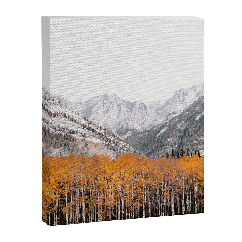 Fall Layers - Mountain Landscape Photography Canvas Print Gallery Image 6