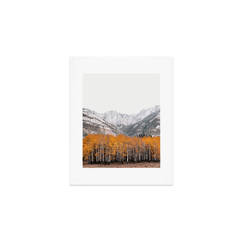 Fall Layers - Mountain Landscape Photography Art Print Gallery Image 1
