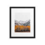 Fall Layers - Mountain Landscape Photography Framed Art Print Gallery Image 5