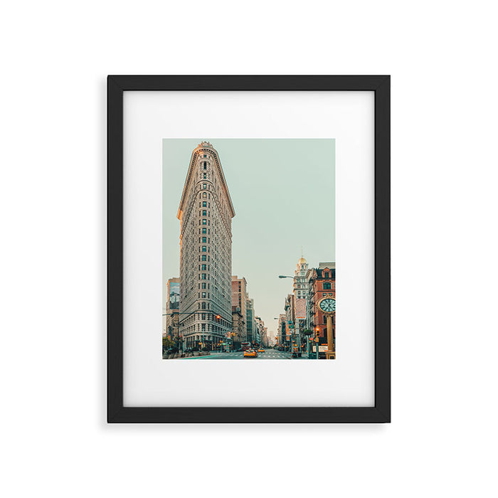 Flatiron at Sunrise - NYC Framed Art Print Gallery Image 1