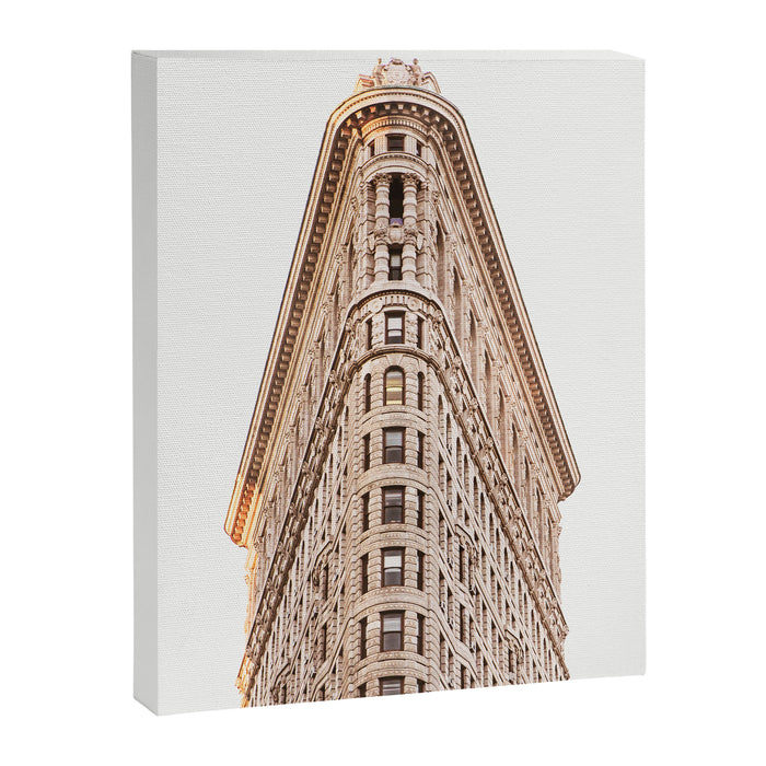 Flatiron Building - New York City Architecture Photography Canvas Print Gallery Image 1