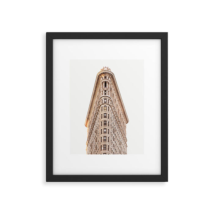 Flatiron Building - New York City Architecture Photography Framed Art Print Gallery Image 1