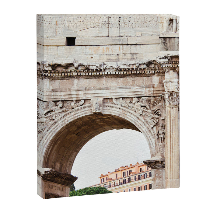 Forum Arch - Rome Italy Architecture Photography Canvas Print Gallery Image 1
