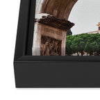 Forum Arch - Rome Italy Architecture Photography Framed Canvas Print Gallery Image 3