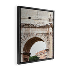 Forum Arch - Rome Italy Architecture Photography Framed Canvas Print Gallery Image 2
