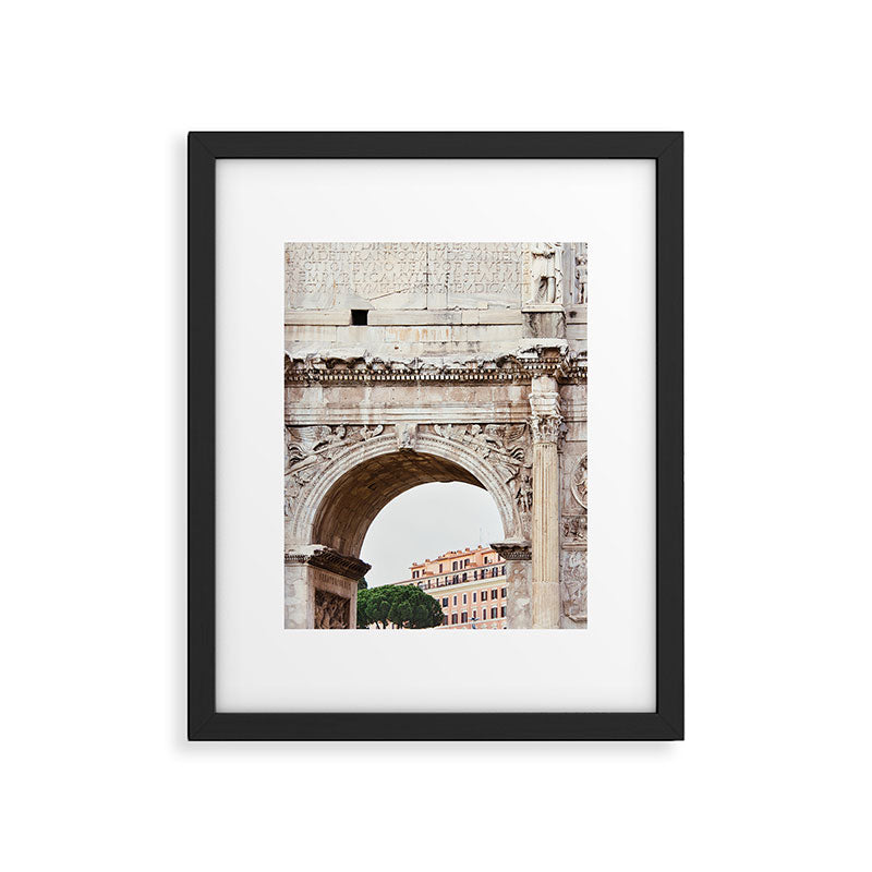 Forum Arch - Rome Italy Architecture Photography Framed Art Print Gallery Image 5