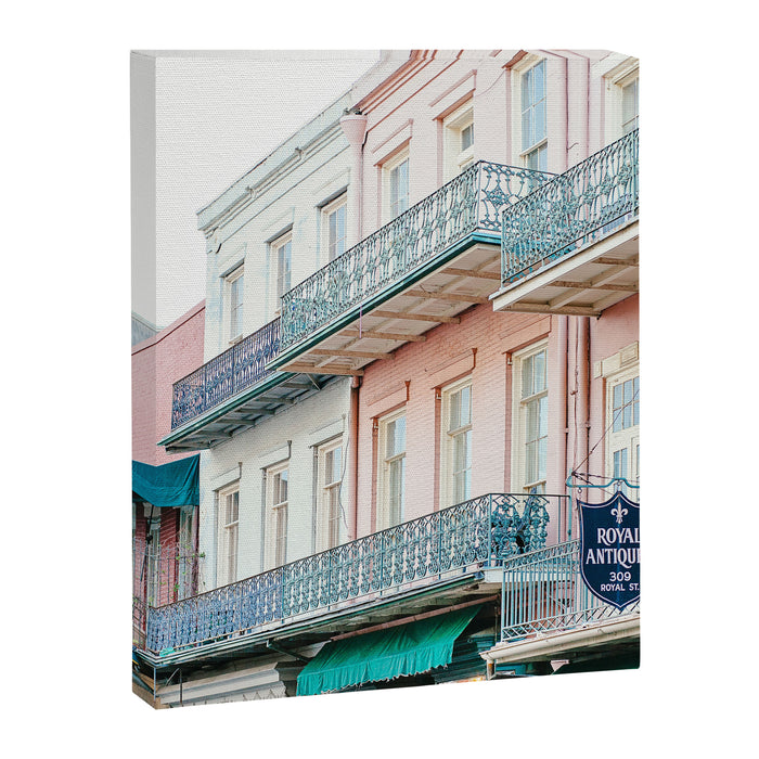 French Quarter, New Orleans Travel Photography Canvas Print Gallery Image 1