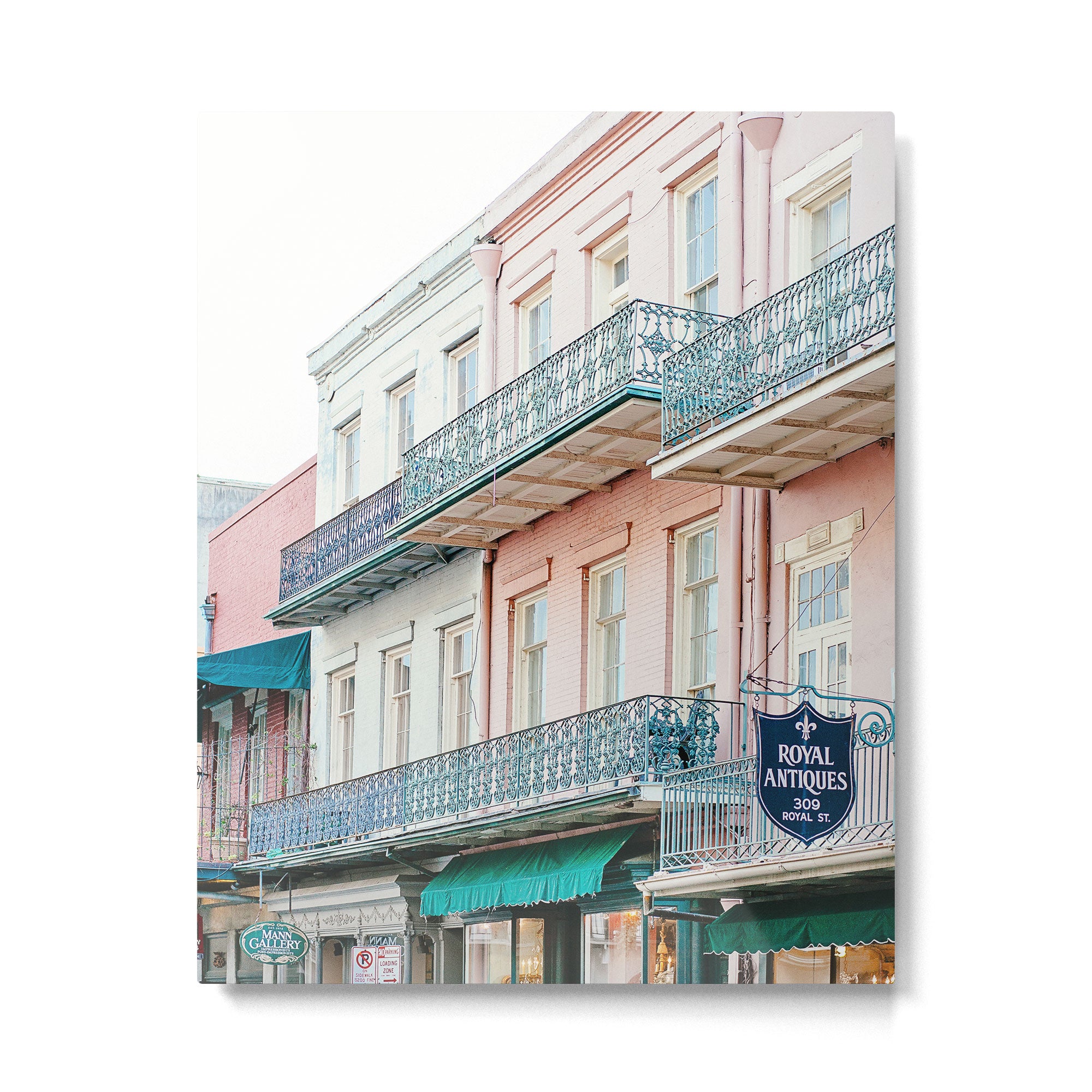 French Quarter, New Orleans Travel Photography Metal Print Gallery Image 4