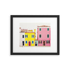 Get Happy - Burano Italy Travel Photography Framed Art Print Gallery Image 5