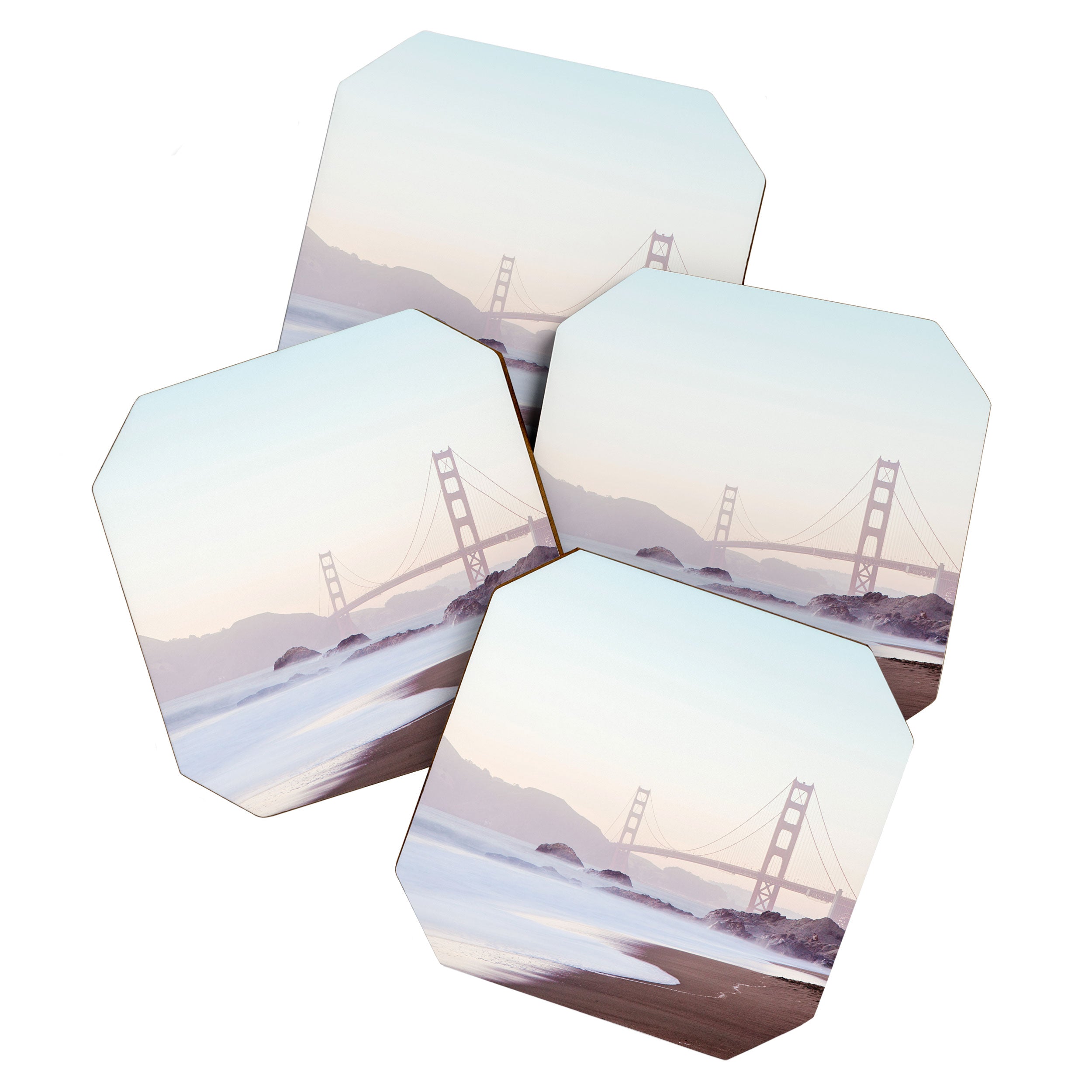 Golden Gate Bridge, San Francisco Coaster Gallery Image 1