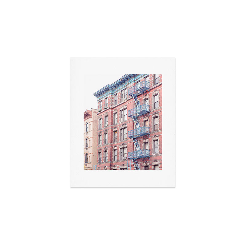 Greenwich Village Balconies - New York Architecture Photography Art Print Gallery Image 1