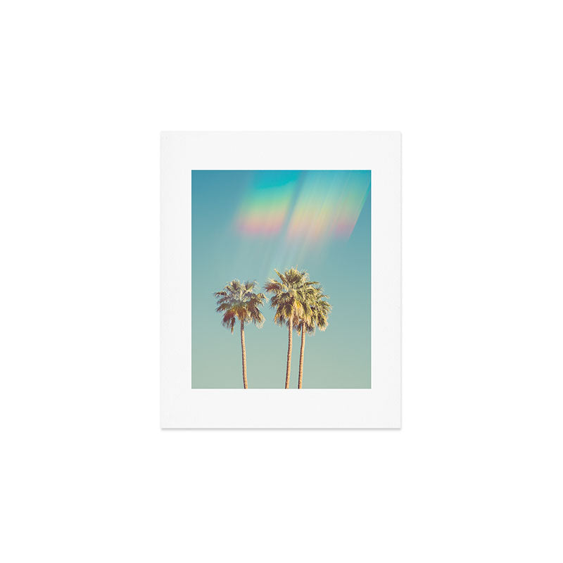 Groovy Palm Trees Art Print Gallery Image 1
