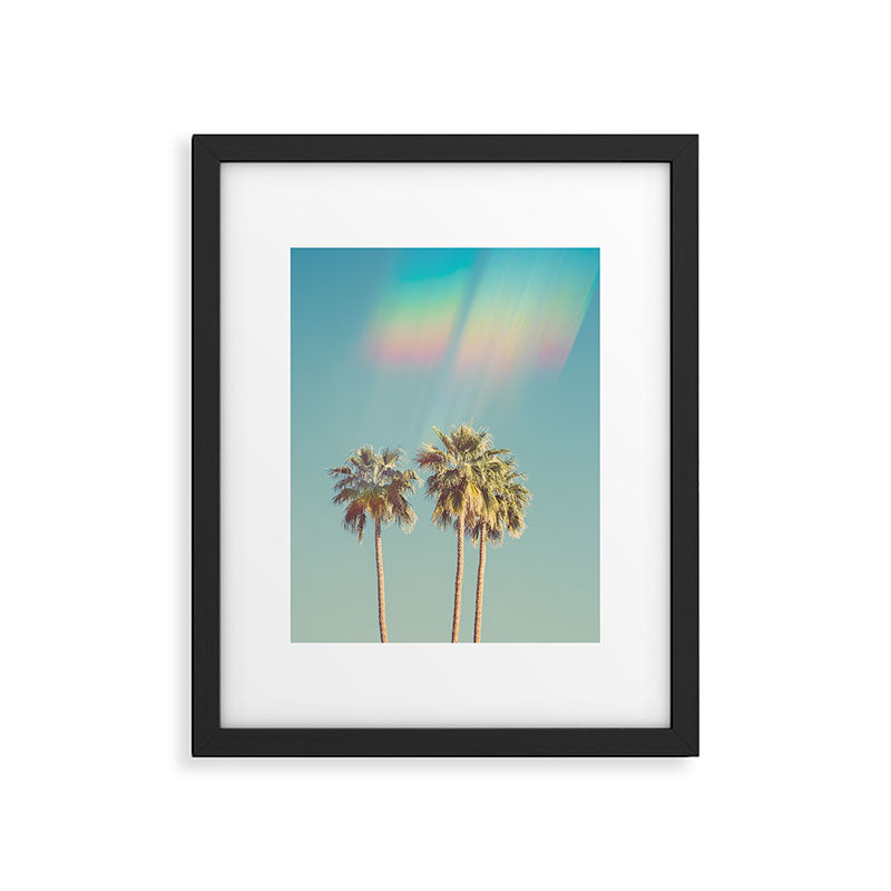 Groovy Palm Trees Framed Art Print Gallery Image 5